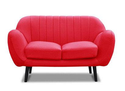 Sofa 2 Sitzer Design Sofas Moderne Polster Stoff Sitz Zweisitzer Leder Neu